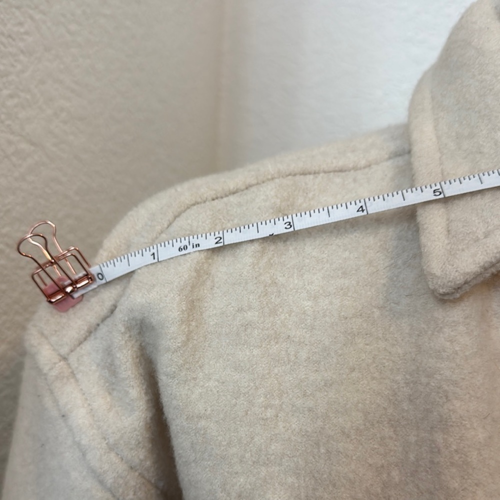 Aritzia The Group Babaton Cream Teddy Jacket - Picture 3 of 10